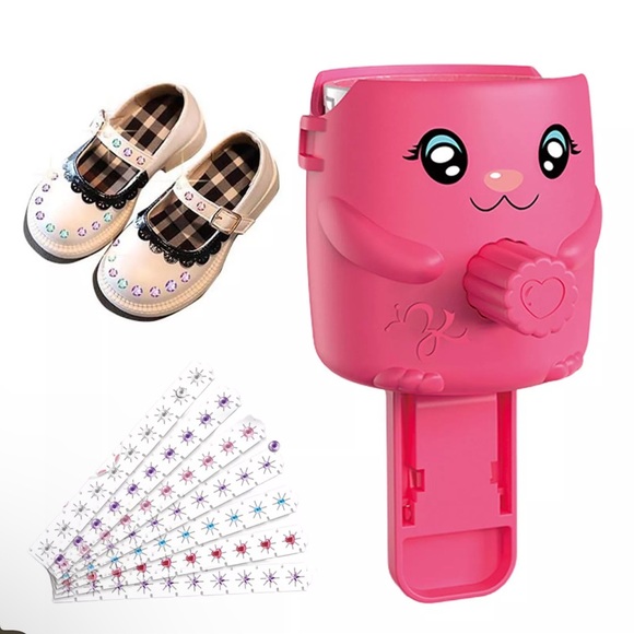 Shining bling diamond hair sparkle ✨ stamper  machine set 120 gems 💎 - Picture 4 of 12